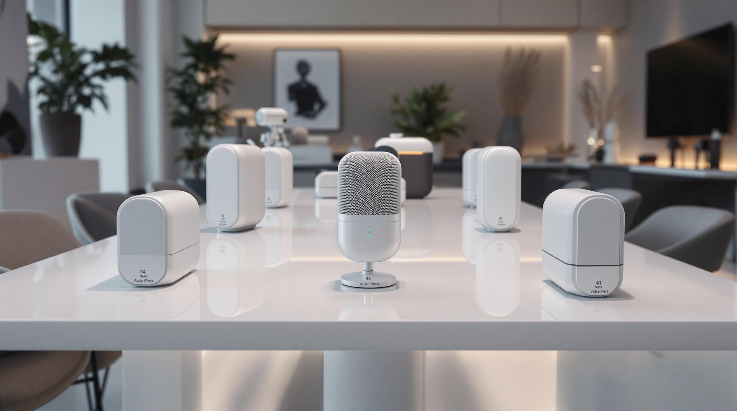 découvrez notre benchmark approfondi sur les voicebots ia, classés selon le nombre de filtres audio intégrés. comparez les performances, fonctionnalités et capacités des meilleurs modèles du marché pour optimiser vos projets vocaux.