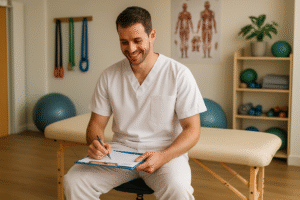 découvrez notre voicebot dédié aux masseurs-kinésithérapeutes, disponible 24h/24 pour faciliter la prise de rendez-vous professionnels. profitez d'une expérience fluide et rapide pour gérer vos sessions de kinésithérapie.