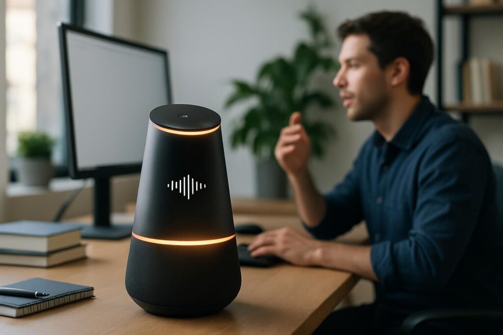Découvrez notre technologie de voicebot conçue pour offrir un support technique vocal intelligent. Améliorez l'expérience de vos utilisateurs grâce à une assistance instantanée et efficace, en transformant chaque interaction en une solution rapide et personnalisée.