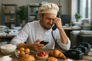 optimisez la gestion de vos commandes avec notre voicebot dédié à votre boulangerie ou pâtisserie. recevez des appels, prenez des commandes et offrez une expérience client fluide et moderne grâce à notre technologie vocale conviviale.