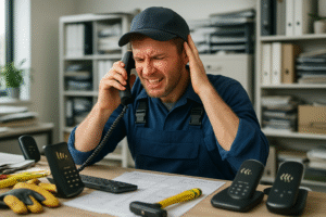 découvrez notre voicebot couvreur et façadier, conçu pour traiter vos appels, devis et urgences en toute simplicité. optimisez votre communication et répondez rapidement à vos besoins de construction et de rénovation. contactez-nous dès maintenant pour une assistance immédiate!