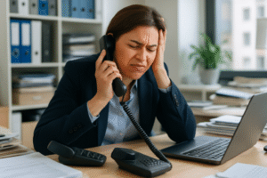 découvrez notre service de voicebot de télésecrétariat comptable dédié à la réception des appels. optimisez la gestion de votre temps et offrez un accueil professionnel à vos clients grâce à une solution moderne et efficace.