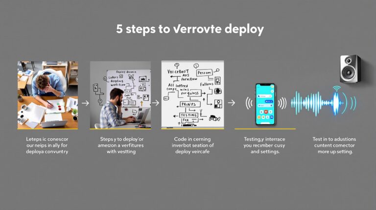 découvrez les 5 étapes essentielles pour déployer un voicebot efficace. apprenez à concevoir, tester et mettre en œuvre votre solution vocale afin d'optimiser l'interaction avec vos utilisateurs et d'améliorer leur expérience.